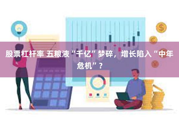 股票杠杆率 五粮液“千亿”梦碎，增长陷入“中年危机”？
