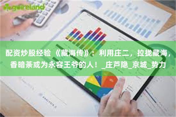 配资炒股经验 《藏海传》：利用庄二，拉拢藏海，香暗荼或为永容王爷的人！_庄芦隐_京城_势力