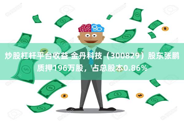 炒股杠杆平台收益 金丹科技（300829）股东张鹏质押196万股，占总股本0.86%
