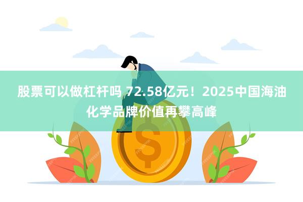 股票可以做杠杆吗 72.58亿元！2025中国海油化学品牌价值再攀高峰