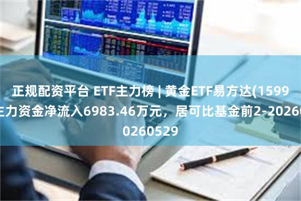 正规配资平台 ETF主力榜 | 黄金ETF易方达(159934)主力资金净流入6983.46万元，居可比基金前2-20260529