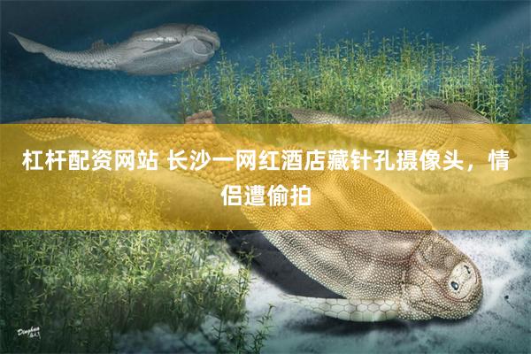 杠杆配资网站 长沙一网红酒店藏针孔摄像头，情侣遭偷拍