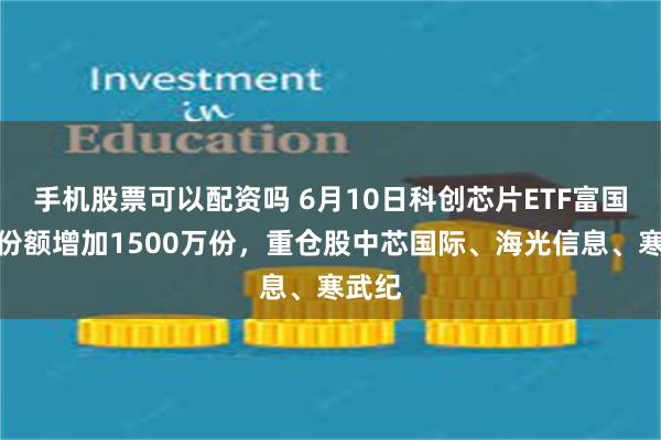 手机股票可以配资吗 6月10日科创芯片ETF富国基金份额增加1500万份，重仓股中芯国际、海光信息、寒武纪